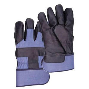 High Quality Heavy Duty Work Safety <b>Gloves</b> Heat Resistance Anti-Slip Flexible Smooth PU Palm Coating Construction <b>Gloves</b> - Product Image 1