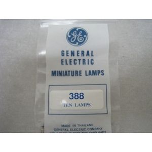 10 nuevas lámparas miniatura General Electric modelo 388 - Equipos y piezas de semiconductores de confianza de Trusted Global Legacy - Product Image 3