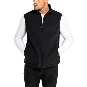 Gilet réversible en polaire polaire pour homme et femme, vêtement décontracté, chaud pour l'hiver, fermeture éclair intégrale, sans doublure, fabriqué au Pakistan - Product Image 3