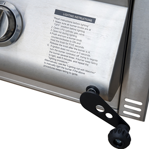 OEM 147cm 4 Burner Stainless Steel <b>BBQ</b> Burner Cabinet <b>Trolley</b> Gas Grill with Piezo Ignition for Patio - Product Image 5