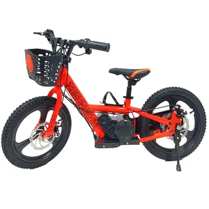 2023新しいスタイル12 "16" 子供用電動バランスバイク12インチ16インチ電動自転車スクーター