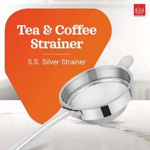 High Grade SS Sliver Tea & Coffee <b>Strainer</b> for Kitchenware Multi function Durable comfortable Handle - Product Image 3