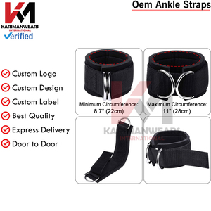 Professional Ankle Strap Gym <b>Cable</b> <b>Attachment</b> Leg Workout Glute Training Wholesale - Product Image 4