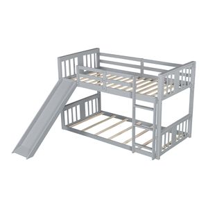 Letto a Castello Grigio con Scivolo e Scala per Bambini (Vecchio SKU LT000108AAE) - Product Image 5