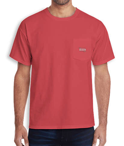 เสื้อยืดออกกำลังกายผู้ชายผ้าเทอร์รี่พิมพ์ลาย 7900 180 กรัม มีกระเป๋า ทรงหลวม ไซส์ใหญ่ ระบายอากาศดี คอกลม - Product Image 2