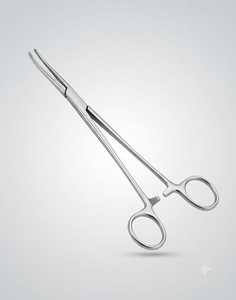 คีมหนีบหลอดเลือด Halsted-Mosquito Forceps ขนาด 180 มม. และ 210 มม. แบบโค้ง ทำจากเหล็กกล้าไร้สนิม สำหรับการผ่าตัด - Product Image 4