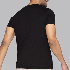 Camiseta de Hombre de Alta Calidad, Nueva, de Manga Corta, Cuello Redondo, Transpirable, Tejida, Personalizada con Serigrafía, Venta al Por Mayor, 100% Algodón - Product Image 5