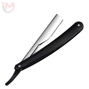 IMANS ENTERPRISES Manual Folding <b>Razor</b> with Replaceable Stainless Steel Blade Plastic Handle for Barber Face Shaving - Product Image 5