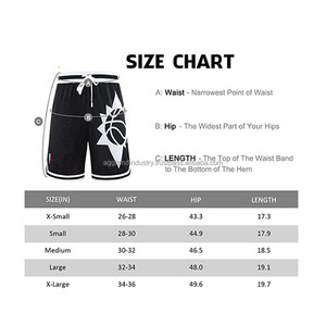 Pantalones Cortos de Baloncesto de Malla Personalizados al por Mayor, Unisex, de Alta Calidad, Doble Capa, Poliéster Transpirable, Tallas Grandes, Técnicas de Impresión Rápida - Product Image 3