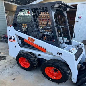 รถตักล้อยางอเนกประสงค์ BOBCAT S70 ราคาโรงงาน Doosan Bobcat 1 ตัน รถตักขนาดเล็กมือสอง - Product Image 4