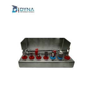 8 Pcs Manual Power Source Implant Bone Remover Kit with 4.0mm Stainless Steel Hex Screwdriver Wrench Hand Tools CE Certification - Product Image 1