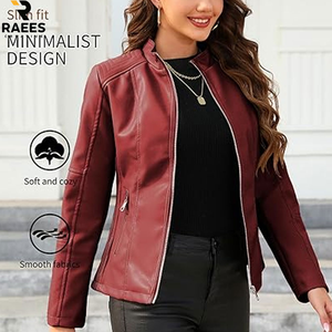 Blouson d'hiver pour femme en peau de mouton, design OEM personnalisé, faible MOQ, rembourrage en coton respirant, prix raisonnable, livraison rapide - Product Image 4