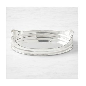 stainless steel tray high quality heat and corrosion resistant snack metal serving tray - Product Image 1