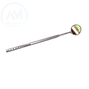 Miroir buccal dentaire en acier inoxydable, outil d'examen ORL, instrument manuel certifié CE de classe I - Product Image 1