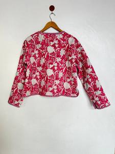 Nouvelle veste matelassée en coton respirant à séchage rapide, imprimée numériquement, écologique, de qualité supérieure, faite à la main, pour femmes, hiver, printemps, automne - Product Image 4
