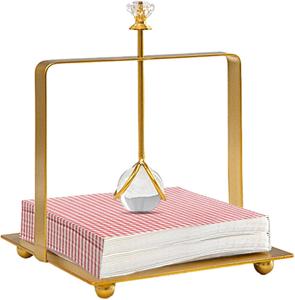 Porte-serviettes en fer inspirés des engrenages et tuyaux industriels modernes, décoration de table en métal durable pour événements de Noël, vente en gros - Product Image 5