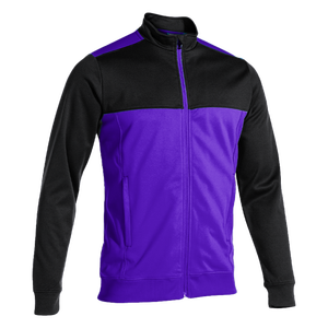 Premium Men's <b>Athletic</b> Track Jacket – Red Black Zip-Up Sportswear - Product Image 1