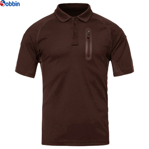 Camiseta Deportiva de Golf para Hombre, Manga Corta, con Bolsillos, Transpirable, Diseño Digital, Color Sólido, con Logotipo Personalizado, Venta Caliente - Product Image 5