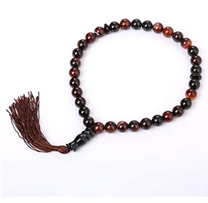 Rosario de Oración Islámico de Buena Calidad, 99 Piezas, Cuentas de Vidrio de 6mm, Tasbih Musulmán, Cuentas de Madera para Dhikr - Product Image 5