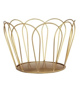 Modern New Design Iron Wire Fruits and Vegetables Custom Metal <b>Basket</b> Luxury Custom Shape <b>Cheap</b> Price Made in India - Product Image 6