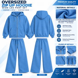 Wholesale Oversized Men's Women's Heavyweight Cotton Plus Size Men's Hoodies & <b>Sweatshirts</b> Custom <b>Vintage</b> Wash Zip Up Hoodie Set - Product Image 2