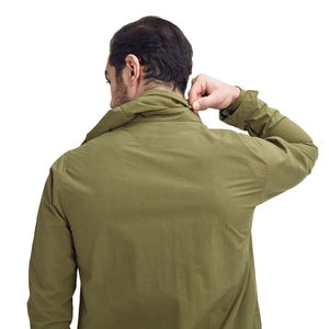 Chaqueta Cortavientos Personalizada para Hombre, de Tejido Softshell, para Entrenamiento y Senderismo, Impermeable y Transpirable, con Cierre de Cremallera - Product Image 3