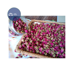 Bourgeons de rose séchés de Damas de haute qualité, cueillis à la main, sans produits chimiques, produits botaniques pour les soins de la peau, en vrac - Product Image 1