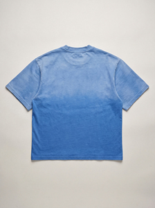 T-shirt personnalisé surdimensionné vintage délavé en coton épais, streetwear graphique, coupe ample unisexe, décontracté, marque privée - Product Image 1