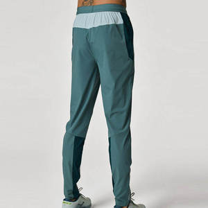 Ensemble de jogging sportif pour homme, coupe-vent à capuche 2 en 1, manches longues, séchage rapide, hiver, gris bleu, 100% coton, coupe classique - Product Image 6