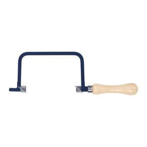 Cadre de scie professionnel fixe bleu avec poignée en bois 60 mm – Outil à main pour la fabrication de bijoux - Product Image 3