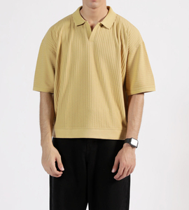 เสื้อยืดผู้ชายไซส์ใหญ่ ผ้าเจอร์ซีย์คอตตอน/โพลีเอสเตอร์ 100% ขายส่ง พร้อมซิป พิมพ์ลายสกรีนตามสั่ง ระบายอากาศได้ดี สไตล์ฮิปฮอป แขนสั้น - Product Image 1