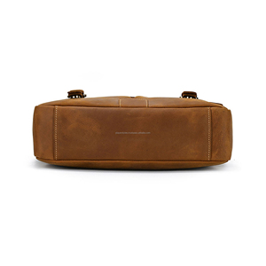 Maletín de Cuero Vintage para Hombre, Bolsa de Mensajero para Oficina y Portátil con Personalización de Marca Privada OEM - Product Image 3