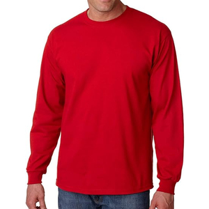 T-shirt à manches longues bicolore pour homme, logo personnalisé, tee-shirt de performance, vêtements de sport professionnels pour la salle de sport, entraînement, nouveau modèle 2026 - Product Image 1