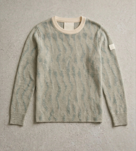 Camiseta de manga larga con cuello redondo y canalé de algodón premium para hombre – Ropa informal suave y cómoda - Product Image 3