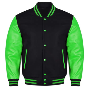 High Quality <b>Mens</b> Varsity Jackets Custom Logo Streetwear Embroidery Baseball Jackets For <b>Men</b> Winter Jacket Lettermen - Product Image 5