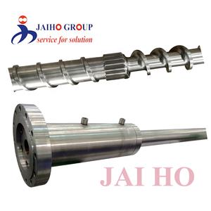 สกรูและบาร์เรลเครื่องอัดรีดไนไตรด์ JAIHO คุณภาพสูง (PE/PP/PVC) สำหรับเครื่องอัดรีดเม็ดพลาสติก ได้รับสิทธิบัตร อายุการใช้งานยาวนาน 1 ปี - Product Image 4