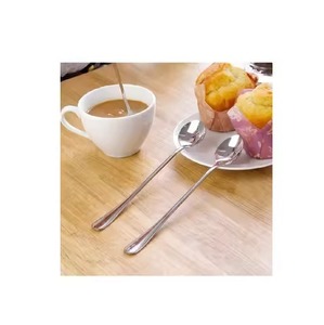 Cuchara de Café y Té de Metal Hecha a Mano, Cuchara para Azúcar de Acero Inoxidable, Cubertería para Postre, Uso en Mesa de Comedor - Product Image 3