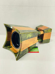 Wholesale Price Moroccan Style Bakhoor Burner Custom Logo Wood Resin Mubakhar <b>Incense</b> <b>Holder</b> Home Decor <b>Aromatherapy</b> <b>Diffuser</b> - Product Image 3