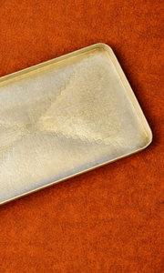 Bandeja Rectangular Nórdica de Madera con Asas Metálicas Doradas, Plato Decorativo de Madera de Acacia de Lujo para Decoración de Mesa de Centro - Product Image 2