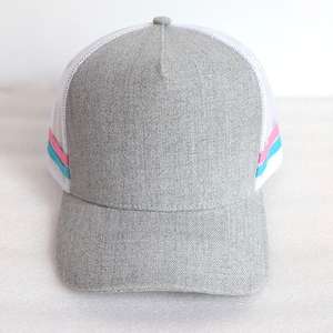 Casquette de baseball unisexe personnalisée en sergé uni, style Tucker, à visière plate, pour le sport et le camping, protection solaire, vente en gros, prix usine - Product Image 6