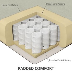 Poltrona Reclinabile Beige Wingback con Funzione Push-Back, Riscaldamento e Massaggio per Soggiorno, Massimo Comfort - Product Image 5