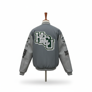 Chaquetas Varsity de Béisbol con Mangas de Cuero y Bordado Chenille, Personalizadas con Logotipo OEM, Estilo Vintage para Hombre, Precio Económico con Calefacción - Product Image 4