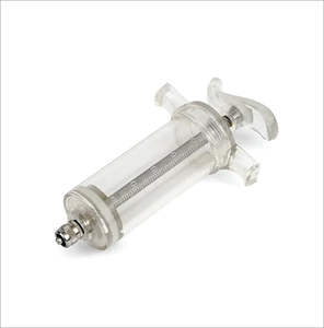 Jeringa Inyectora Manual Reutilizable de 5 ml para Vacunas de Aves de Corral y Animales, TPX - Product Image 1