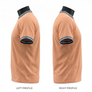 T-shirt de sport pour homme en gros, léger, respirant, décontracté, col en V, séchage rapide, pour le fitness - Product Image 2
