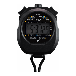 Cronómetro de Laboratorio con 2 Alarmas de Memoria, Visualización de Fecha y Pantalla LCD Grande - Product Image 1