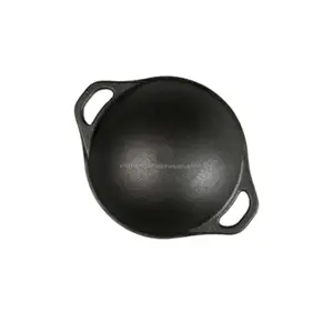 Modern Eco-Friendly Cast Iron Appam Pan 8 Inch for Home Hotel Restaurant Use Made in Balaghat Madhya Pradesh India - Product Image 1