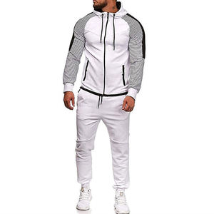 Ensemble de survêtement personnalisé avec logo, en coton et polyester de haute qualité, coupe ajustée élite, grandes tailles - Product Image 4