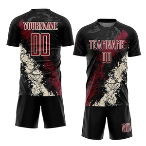 ชุดอเมริกันฟุตบอลแบบกำหนดเองพร้อมโลโก้ เสื้อฟุตบอลผู้ใหญ่ ระบายอากาศได้ดี ผลิตจากโพลีเอสเตอร์ 100% แห้งเร็ว แขนสั้น คุณภาพสูง - Product Image 5