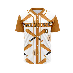 Uniforme de baseball pour équipe de jeunes entièrement personnalisé, sublimé, avec logo brodé, maillot de baseball et uniforme de baseball vierges - Product Image 1