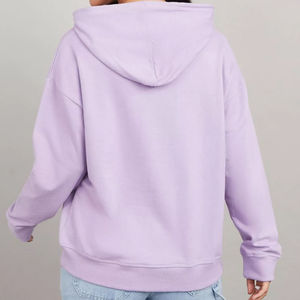 Sudadera con Capucha Extra Grande para Mujer, Sudadera de Invierno con Hombros Caídos, Mangas Largas, Algodón - Product Image 5